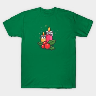 christmas candle T-Shirt